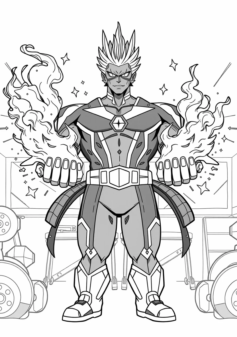 All Might in His Tower