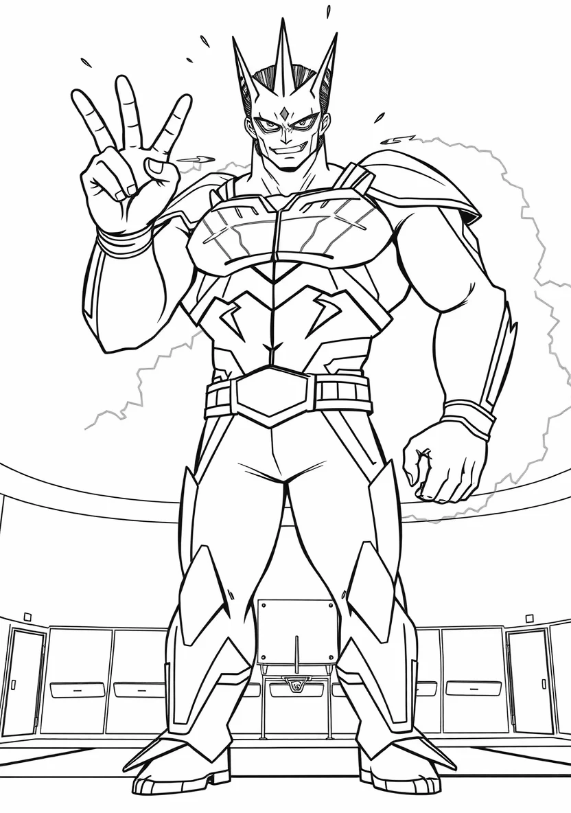 All Might in His Tower