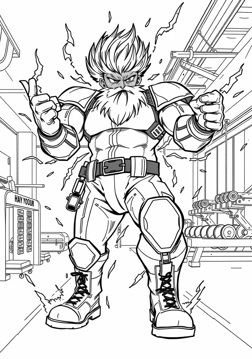 Endeavor with His Bear