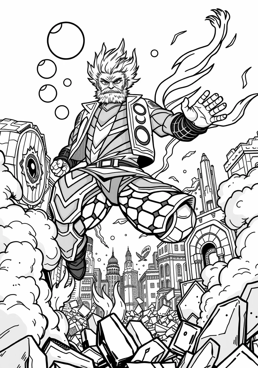 Endeavor with His Bear