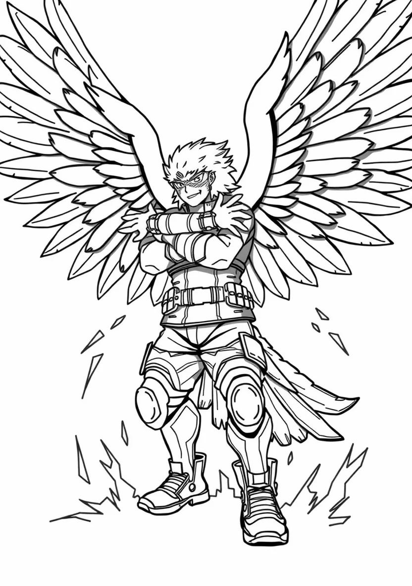 Hawks with His Large F