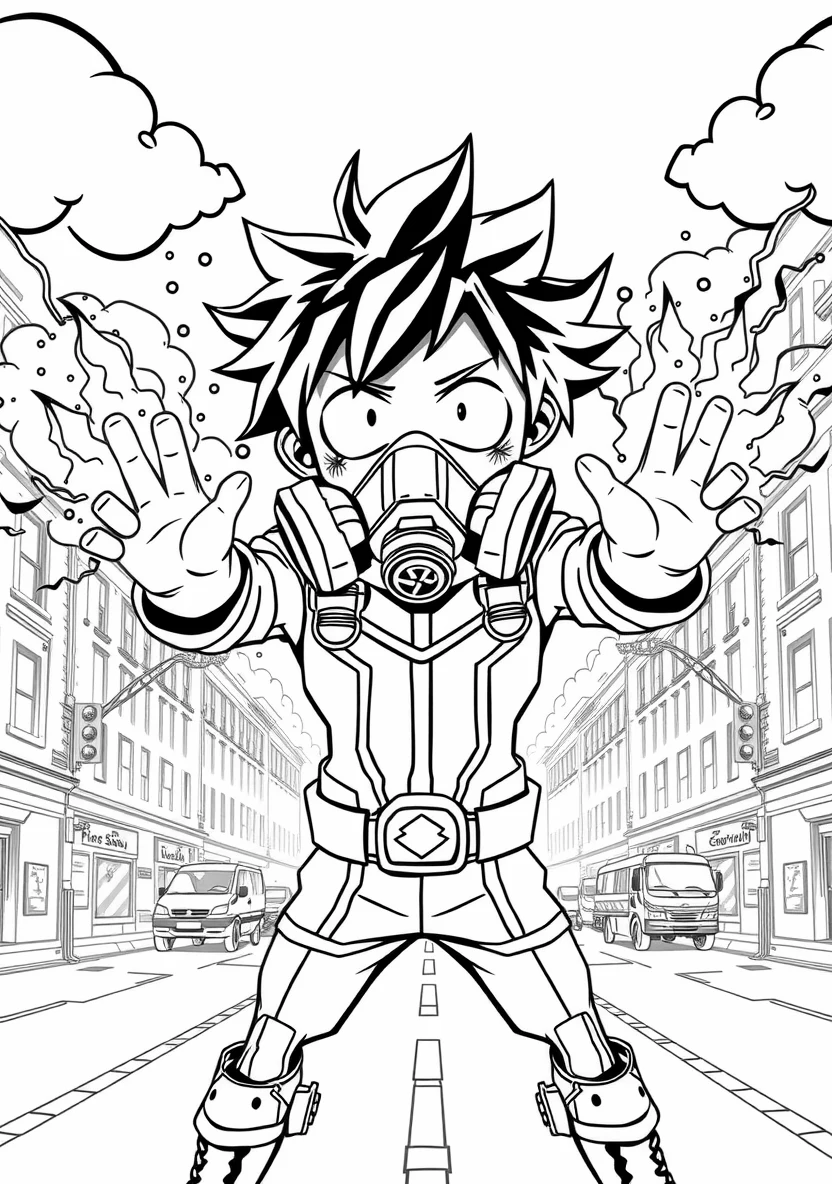 Izuku Midoriya Deku in