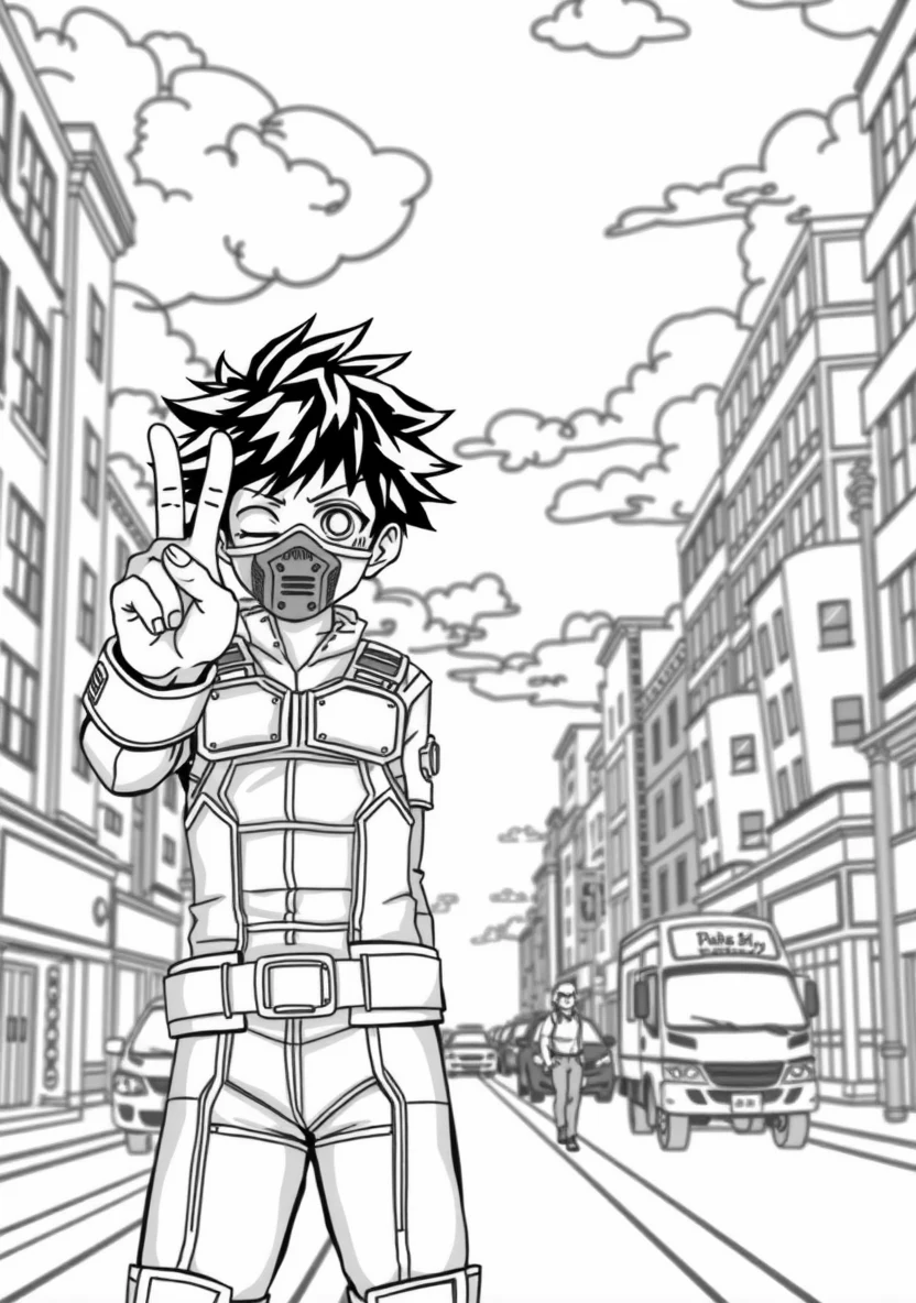 Izuku Midoriya Deku in