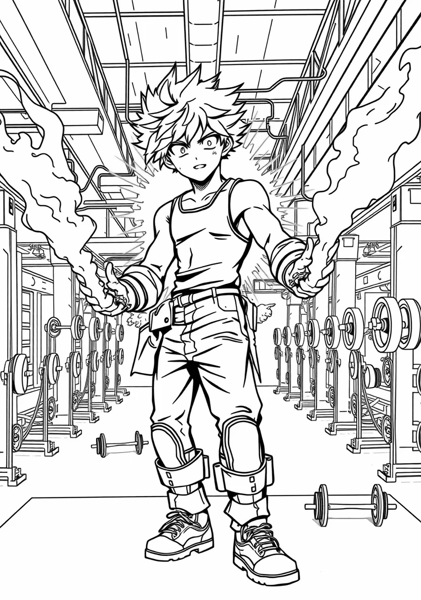 Katsuki Bakugo Wearing