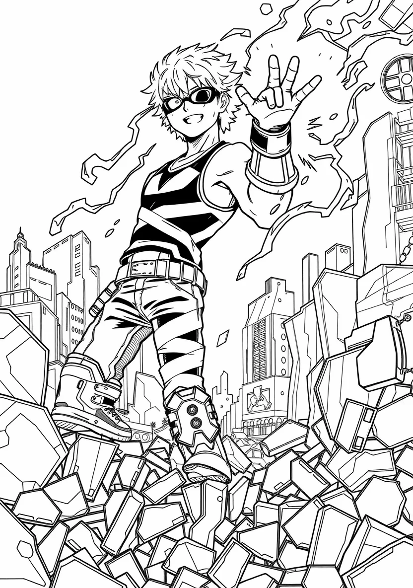 Katsuki Bakugo Wearing