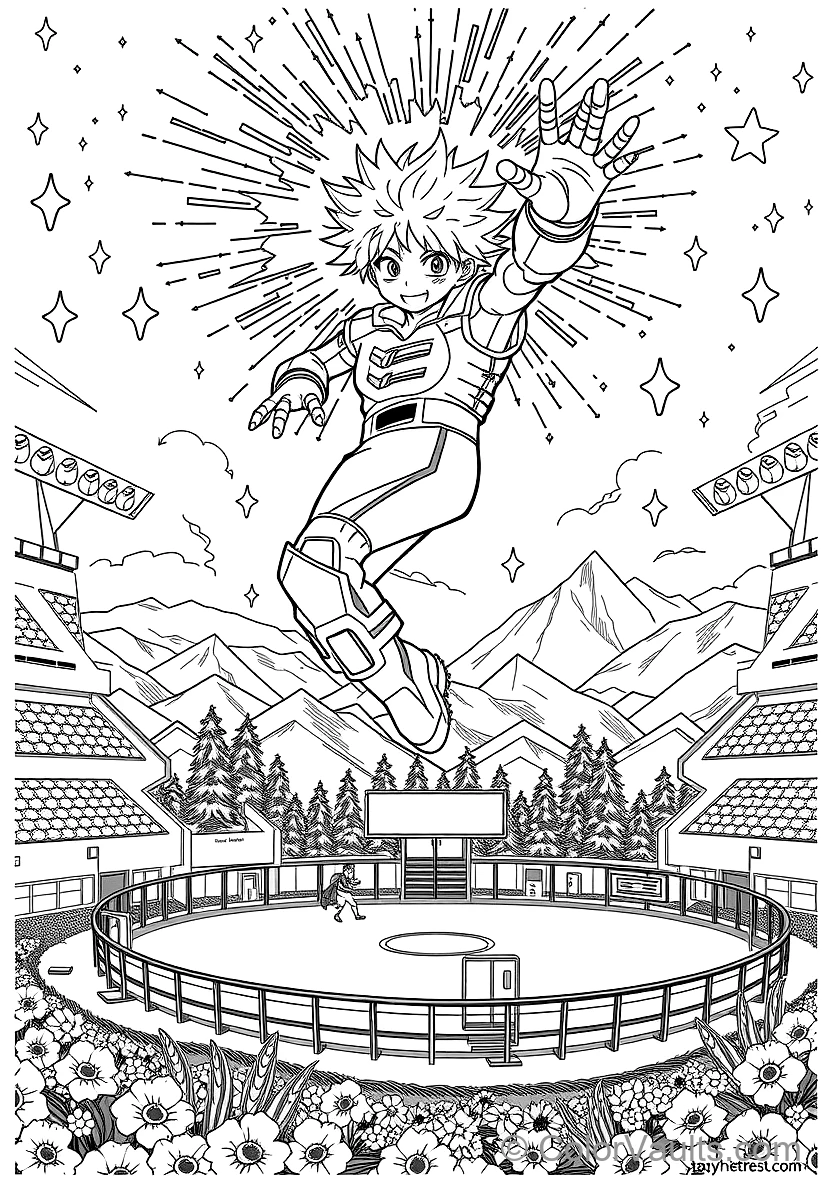 Dabi Blue Flame Blaze