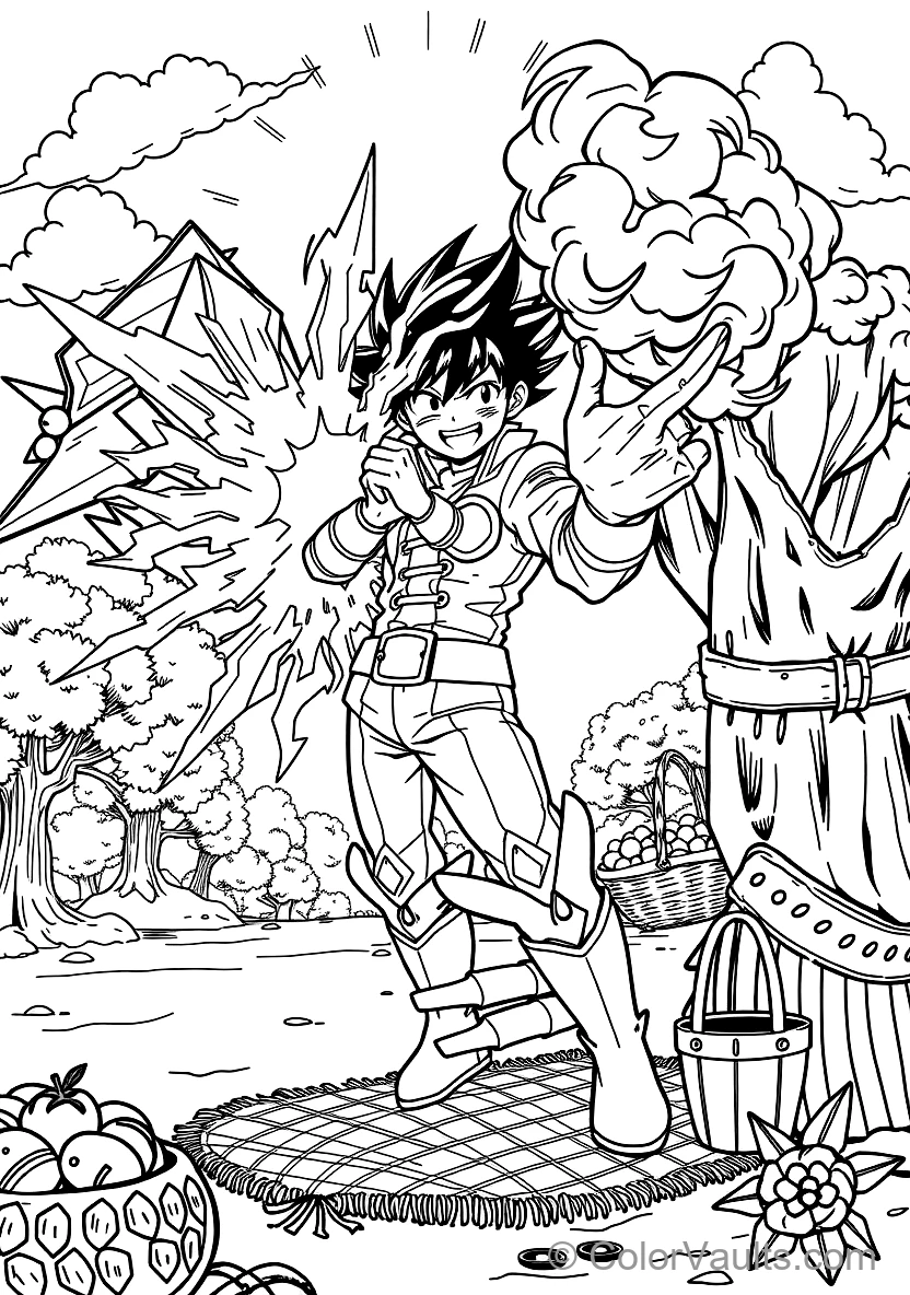 Deku and Bakugo Hero Rivalry