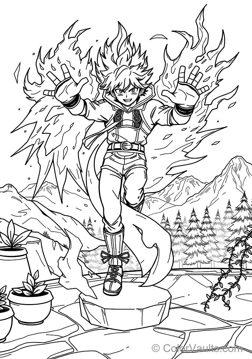 Endeavor Flame Hero in Action