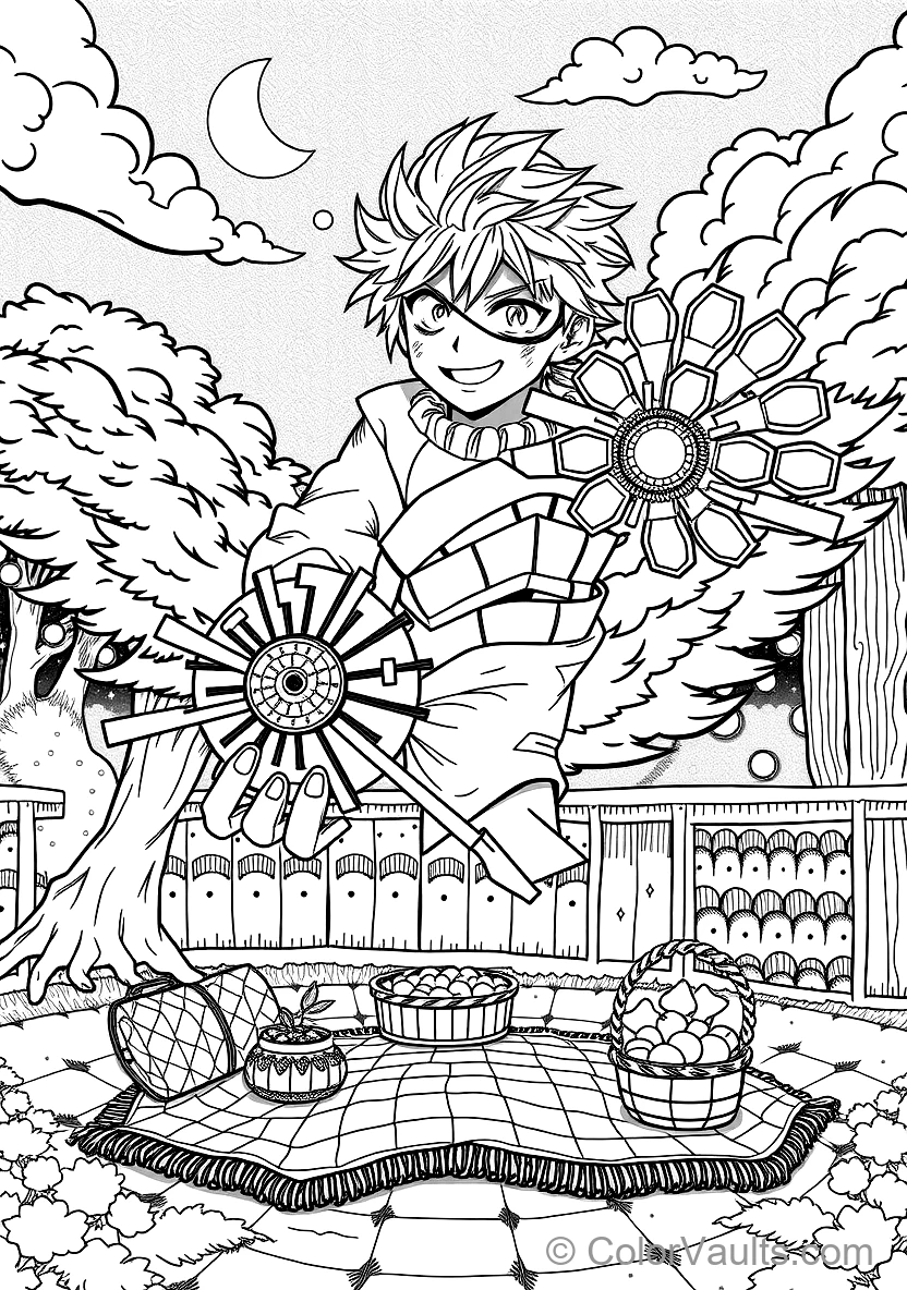 Class 1-A Heroes Training Together (2)