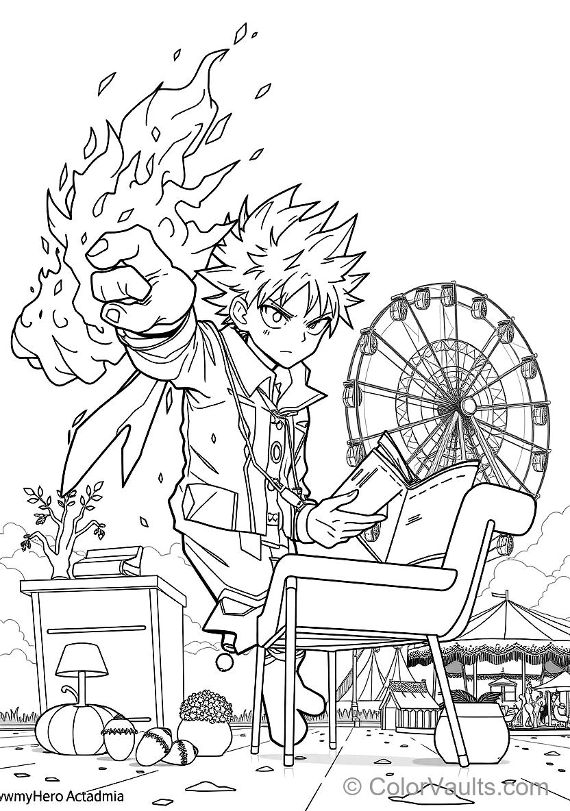 Deku and Bakugo Hero Rivalry (2)