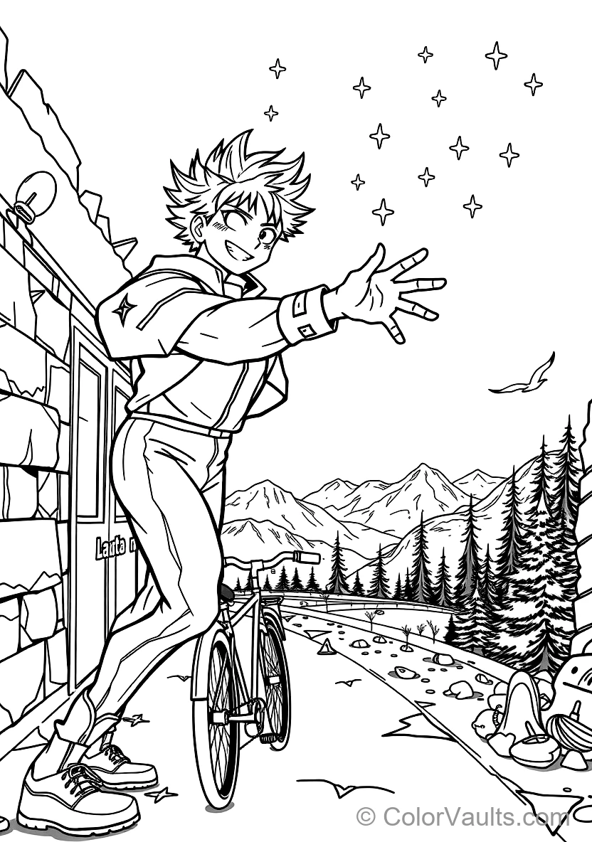 Todoroki and Deku Team Up (3)