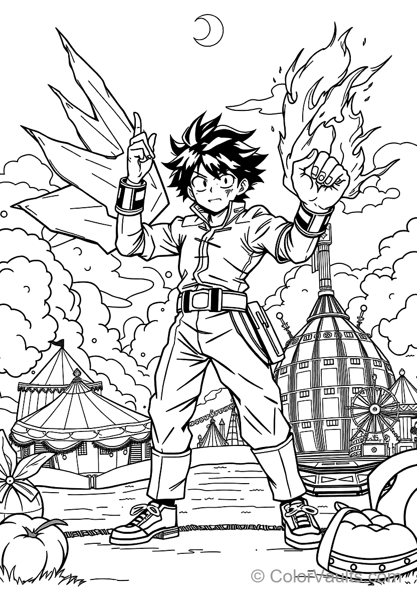 Izuku Midoriya (Deku) Ready for Action (4)