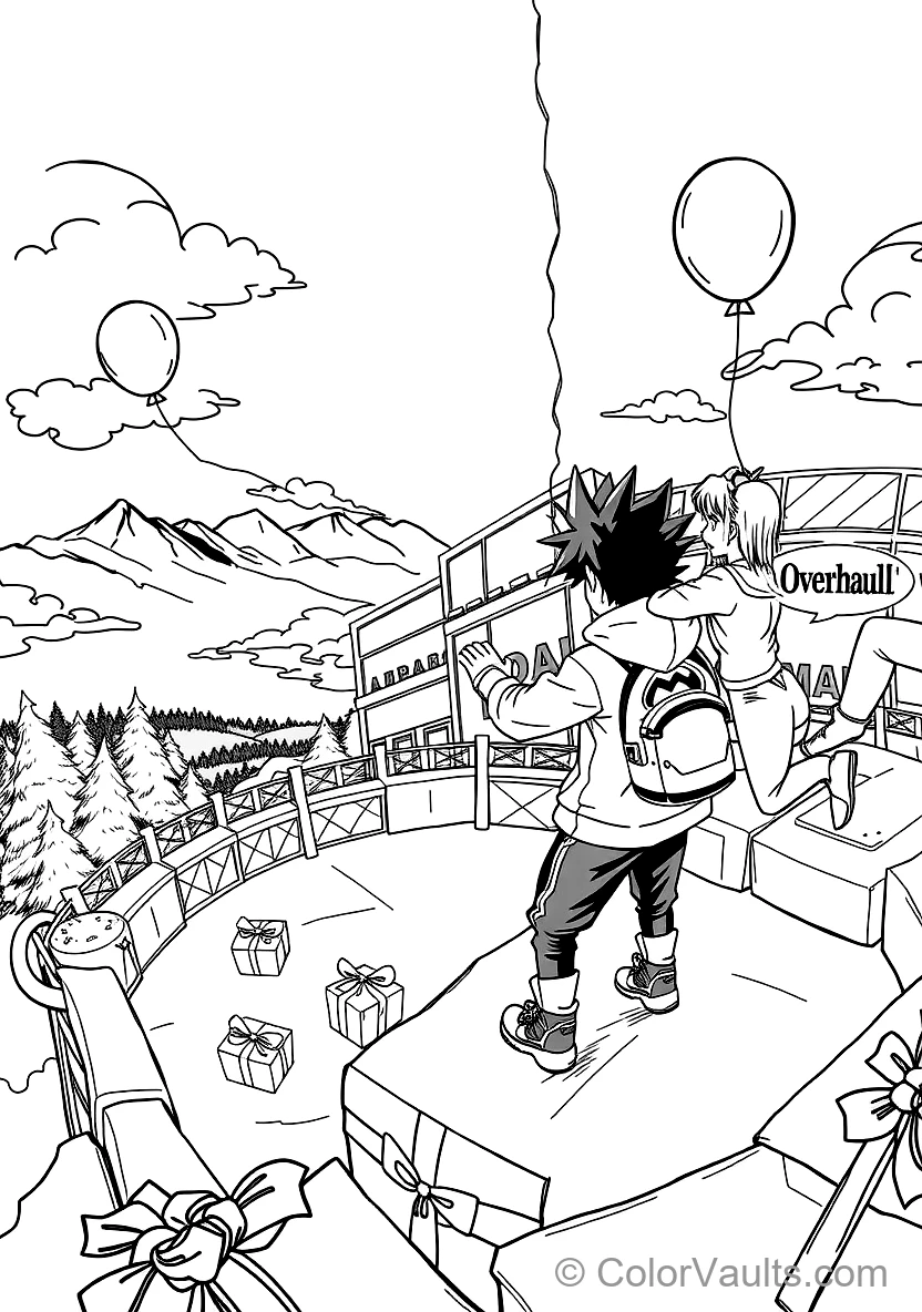Fumikage Tokoyami with Dark Shadow (4)