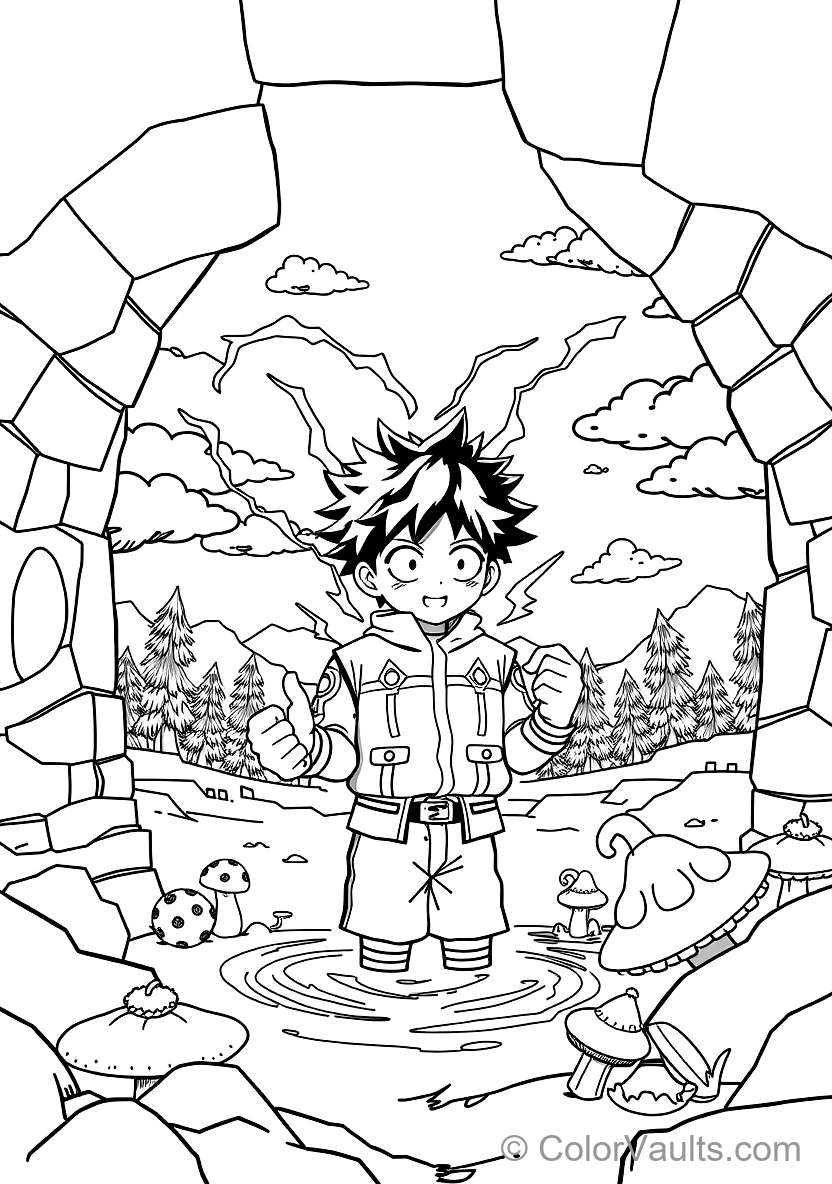 Deku and Bakugo Hero Rivalry (4)