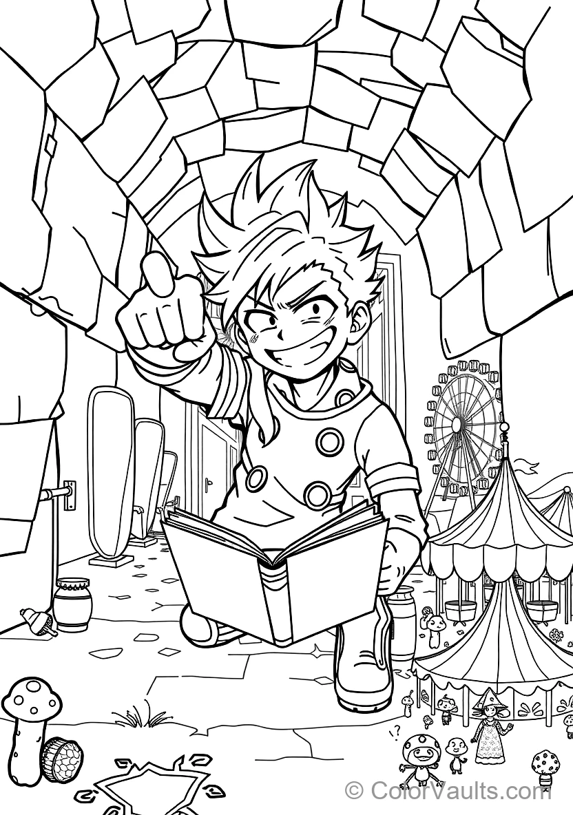 Katsuki Bakugo Unleashing Explosive Power (5)