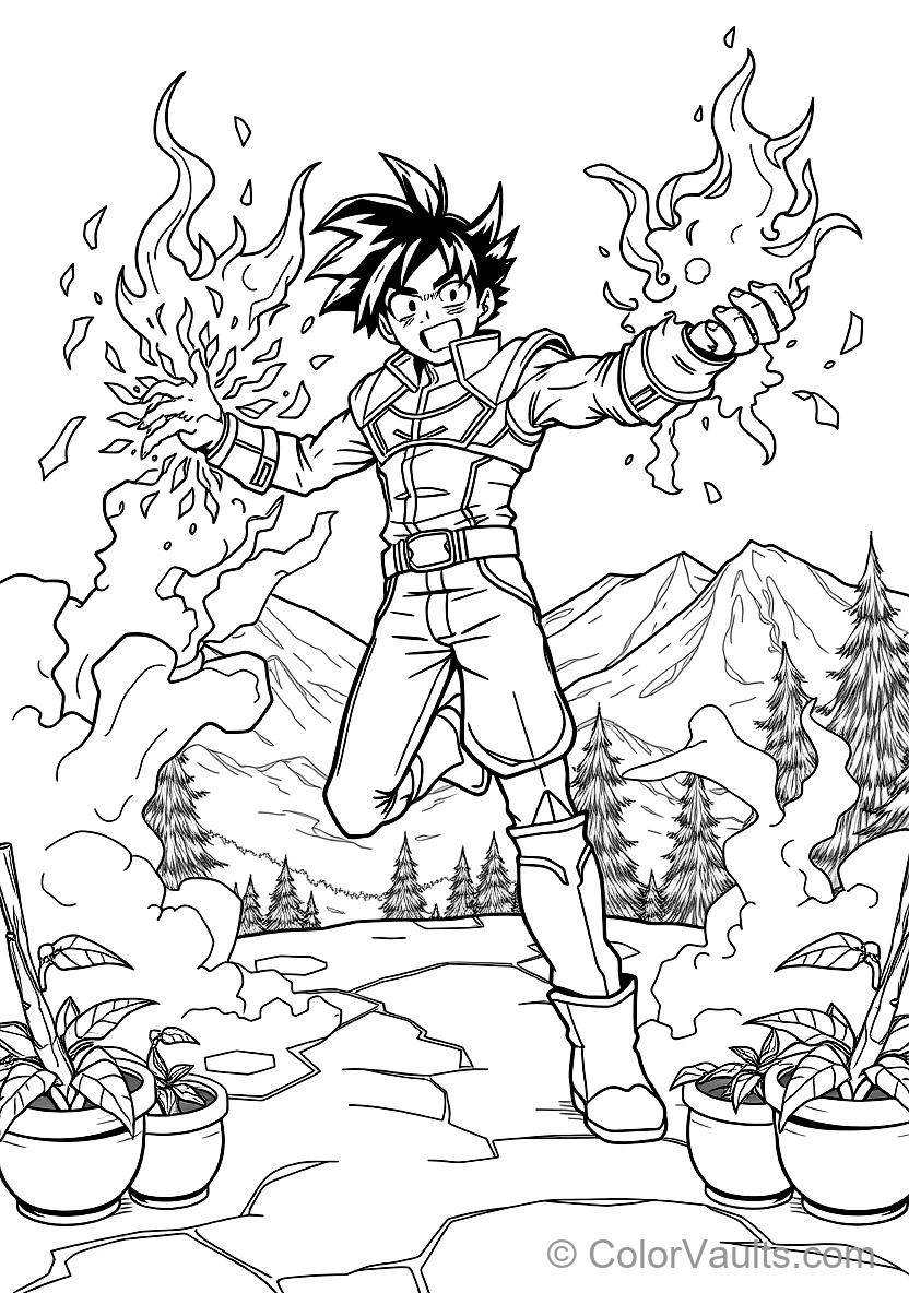 Deku and Bakugo Hero Rivalry (5)