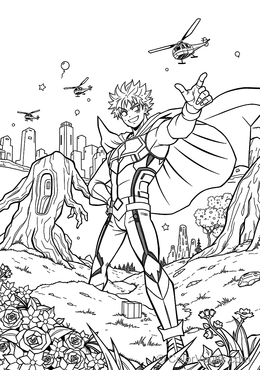 Todoroki and Deku Team Up (6)