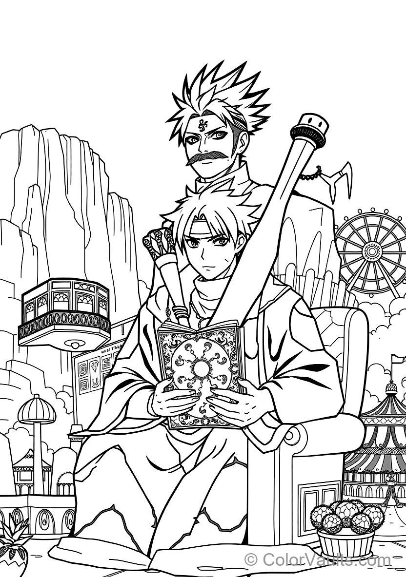 Sasuke Uchiha with Mangekyo Sharingan and Rinnegan (Scene 2)