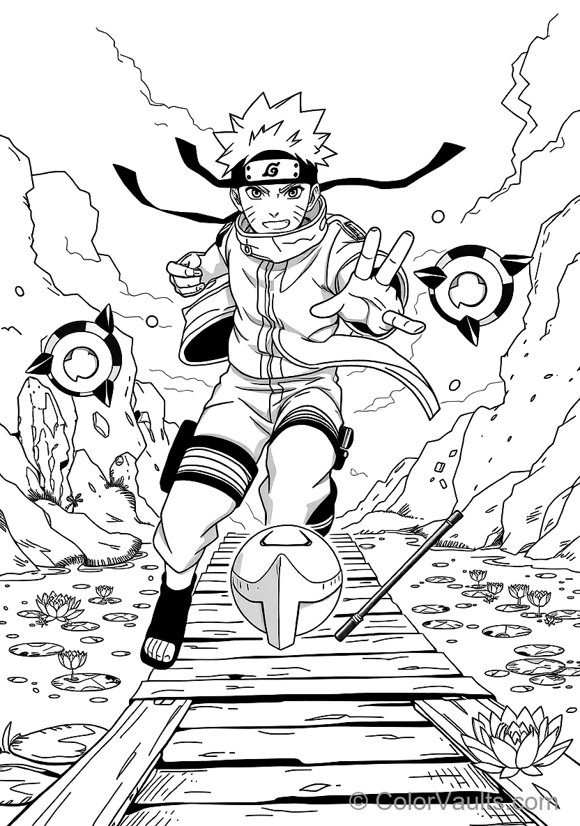 Naruto Uzumaki in Sage Mode with Eye Markings (Scene 12)
