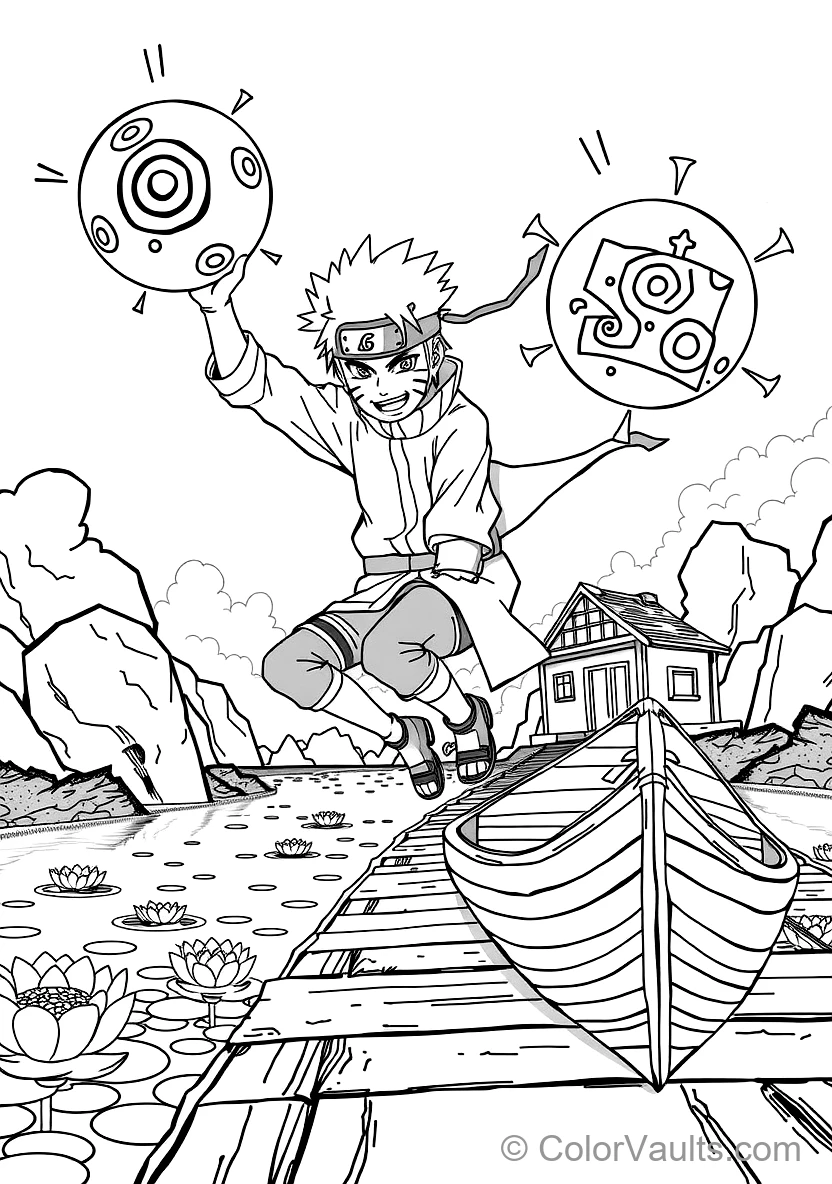 Naruto Uzumaki in Sage Mode with Eye Markings (Scene 17)