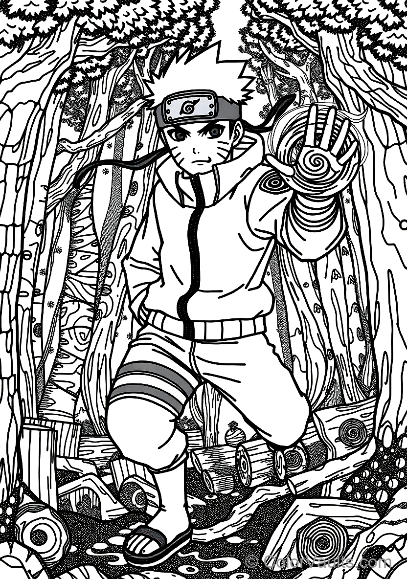 Naruto Uzumaki From Naruto Shippu