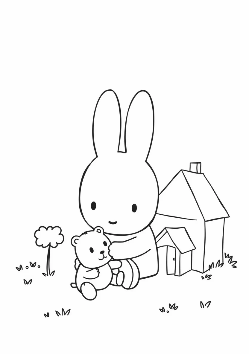 Dick Bruna Style Illustra