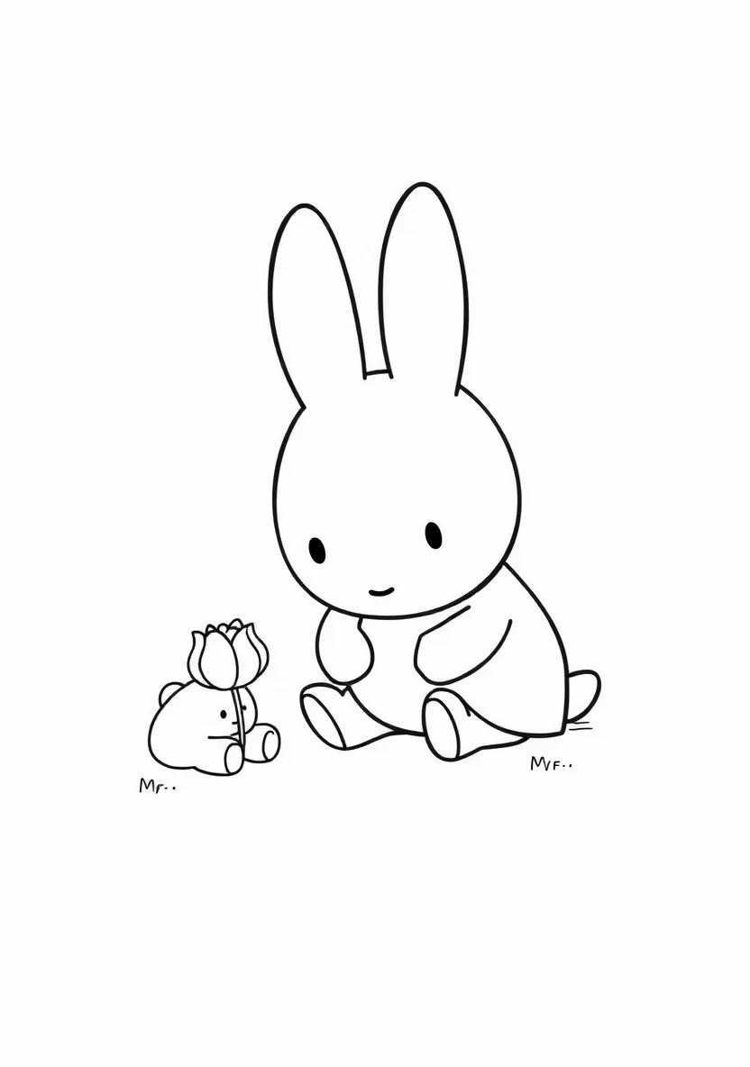 Dick Bruna Style Illustra