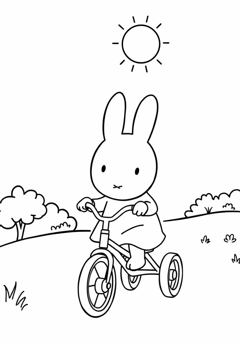 Dick Bruna Style Illustra