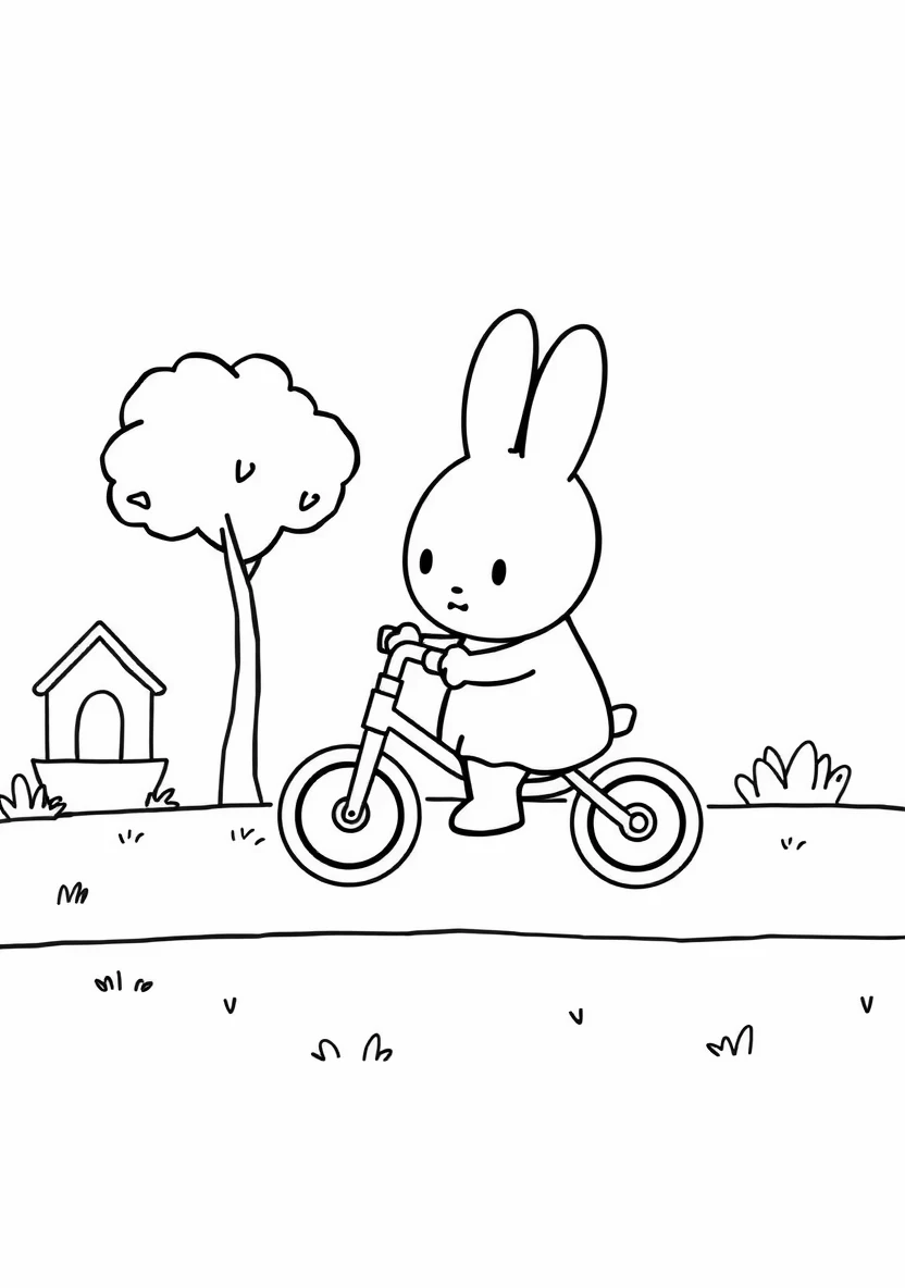Dick Bruna Style Illustra