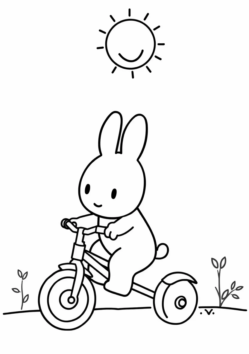 Dick Bruna Style Illustra