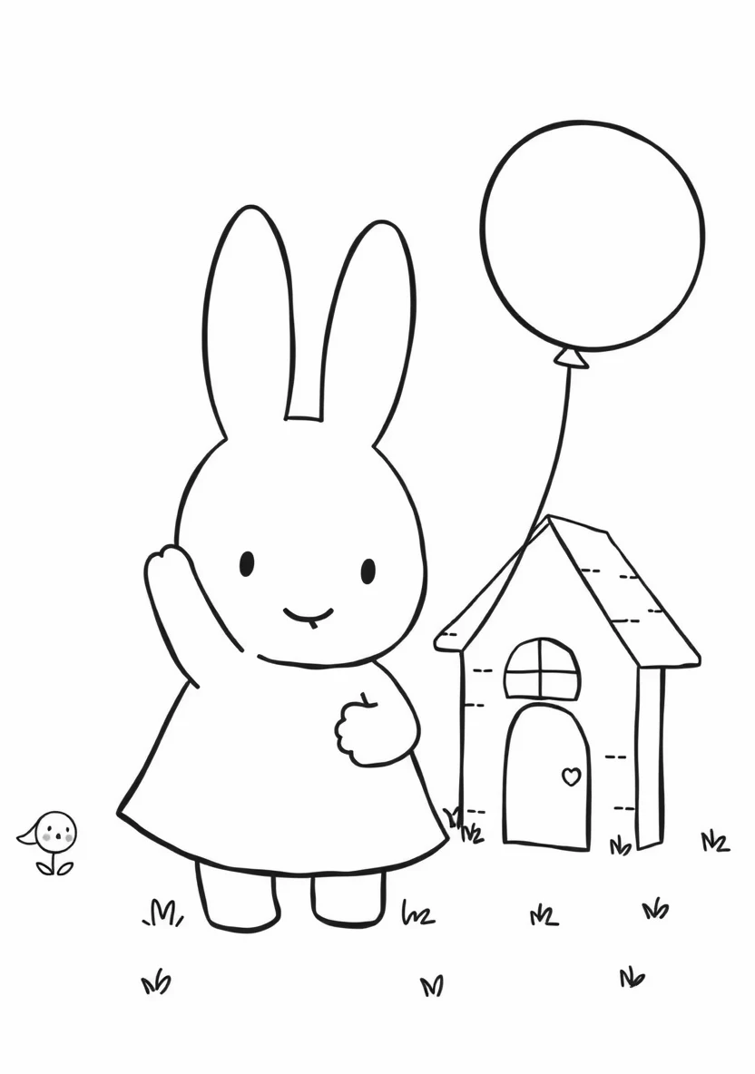 Dick Bruna Style Illustra