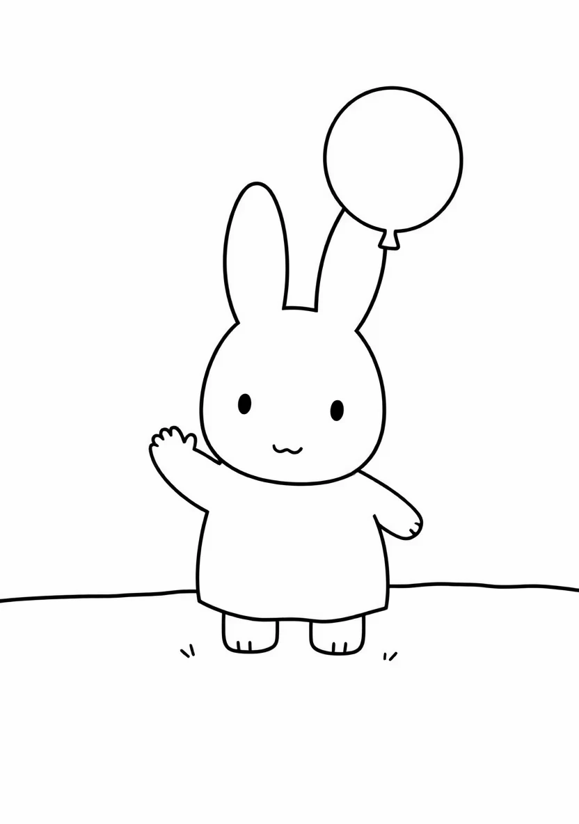 Dick Bruna Style Illustra
