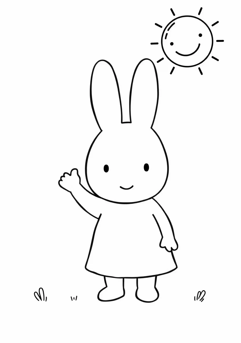 Dick Bruna Style Illustra