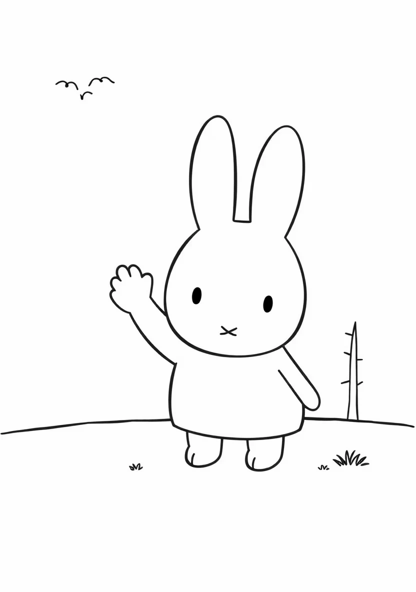 Dick Bruna Style Illustra
