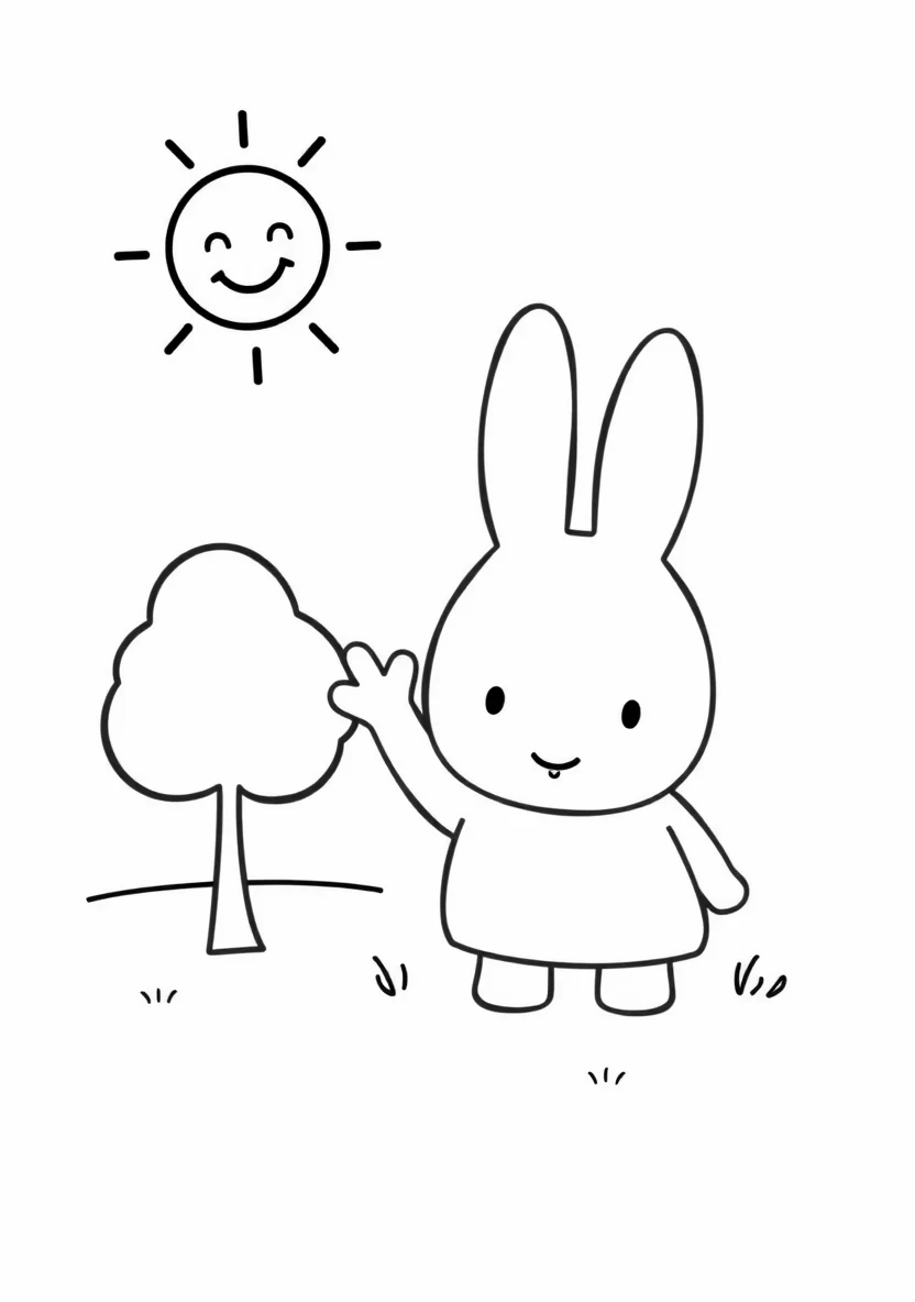 Dick Bruna Style Illustra