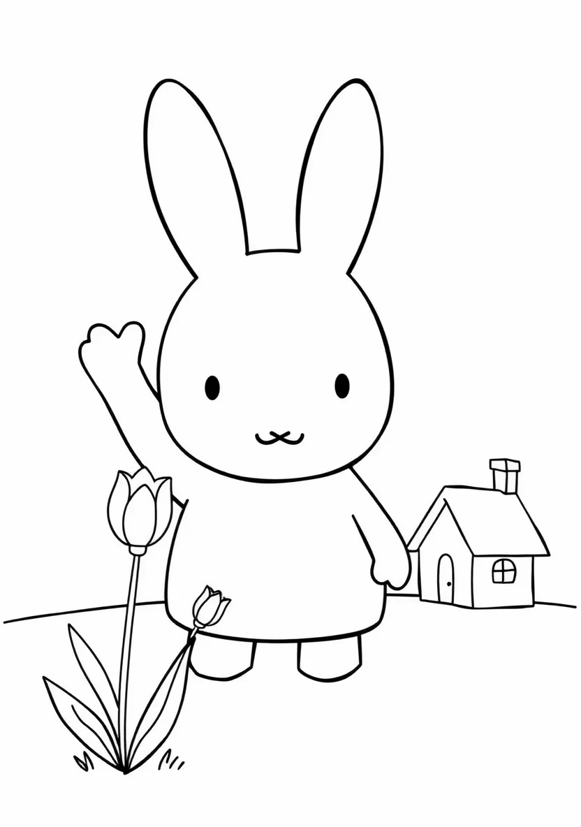 Dick Bruna Style Illustra