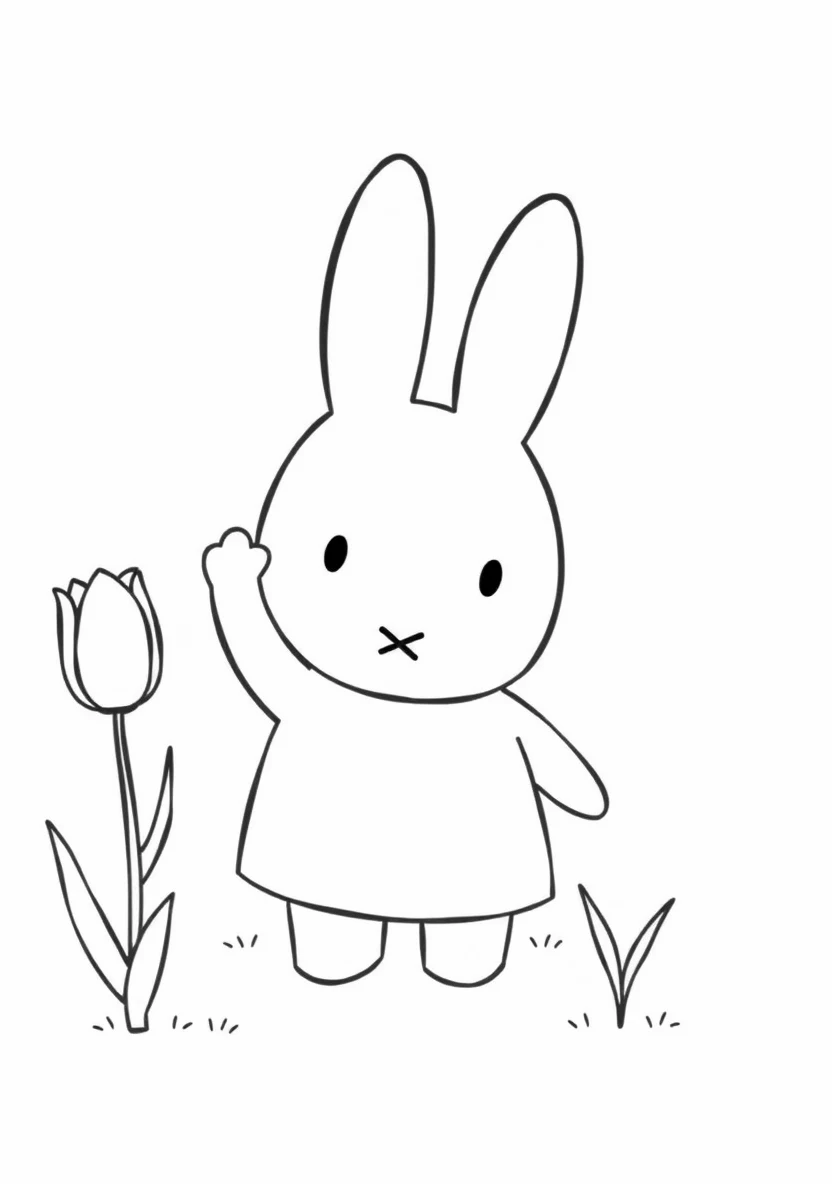 Dick Bruna Style Illustra