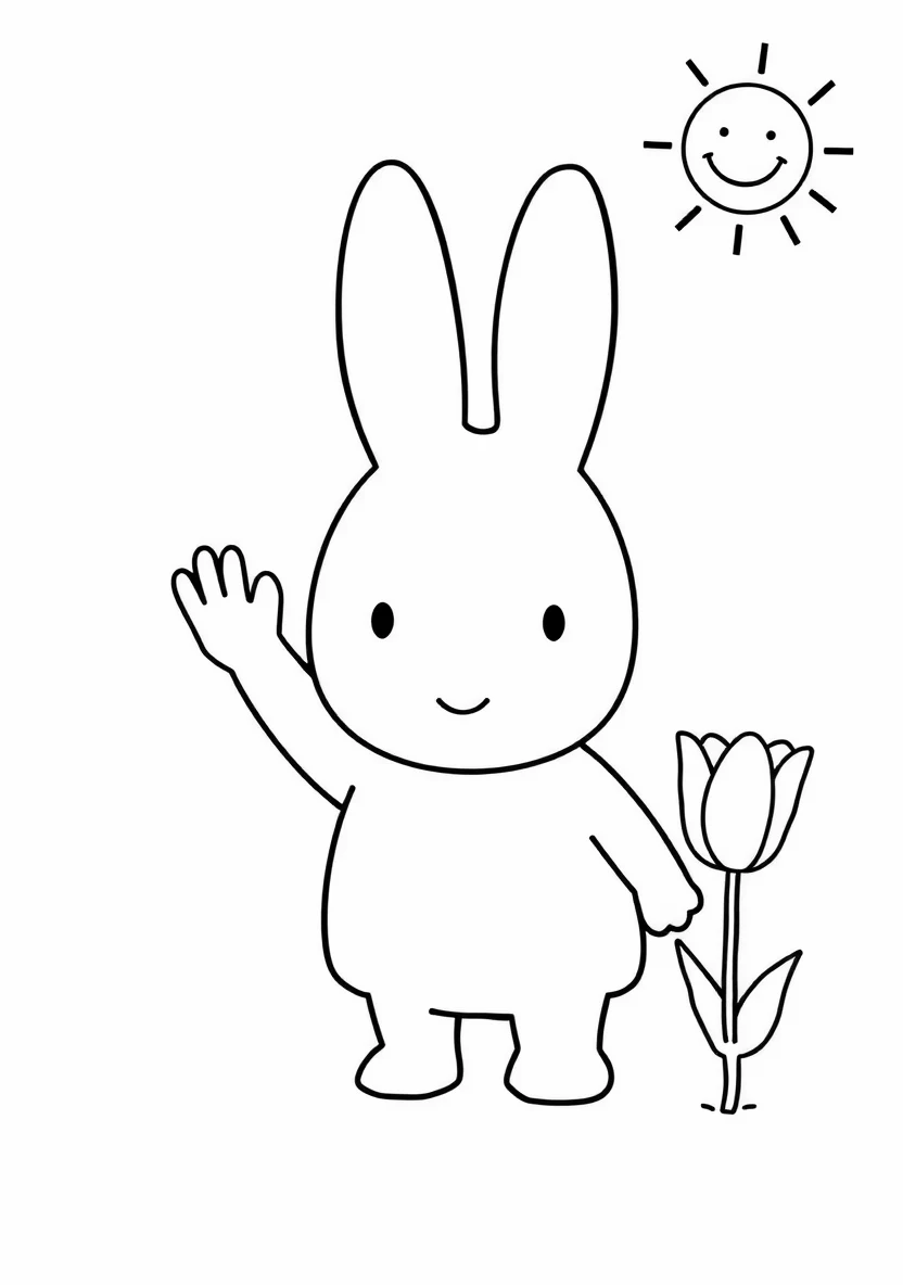 Dick Bruna Style Illustra