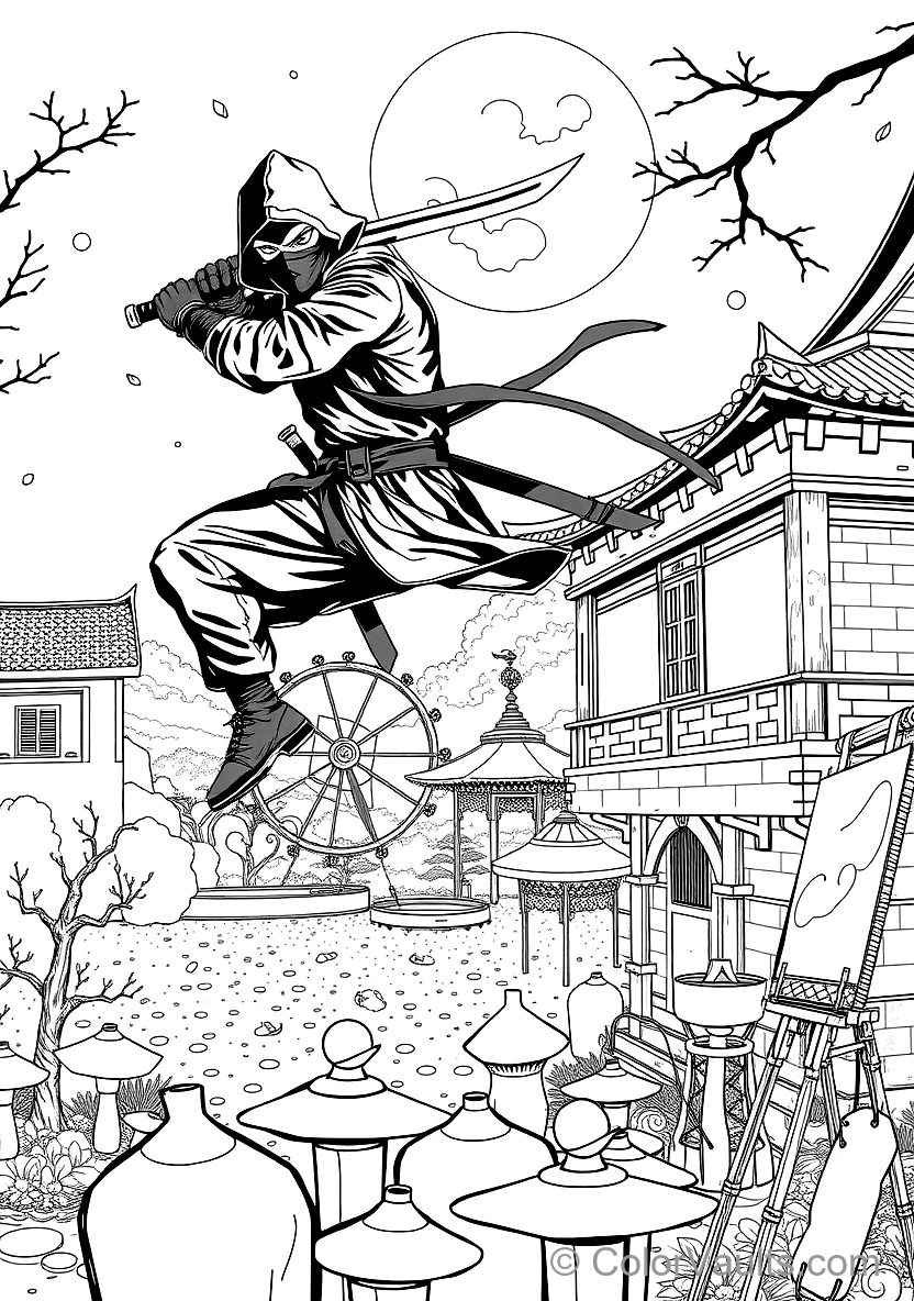 A Masterfully Drawn J (Scene 5)