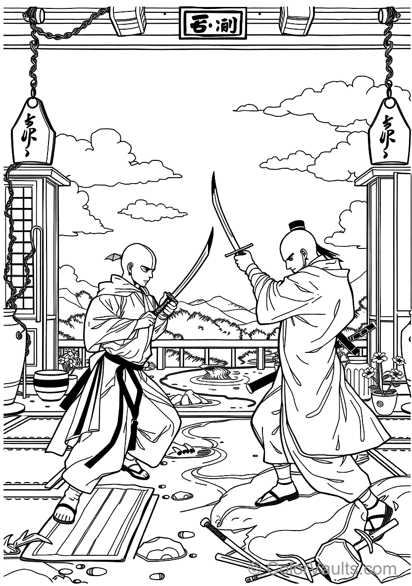 A Masterfully Drawn J (Scene 7)