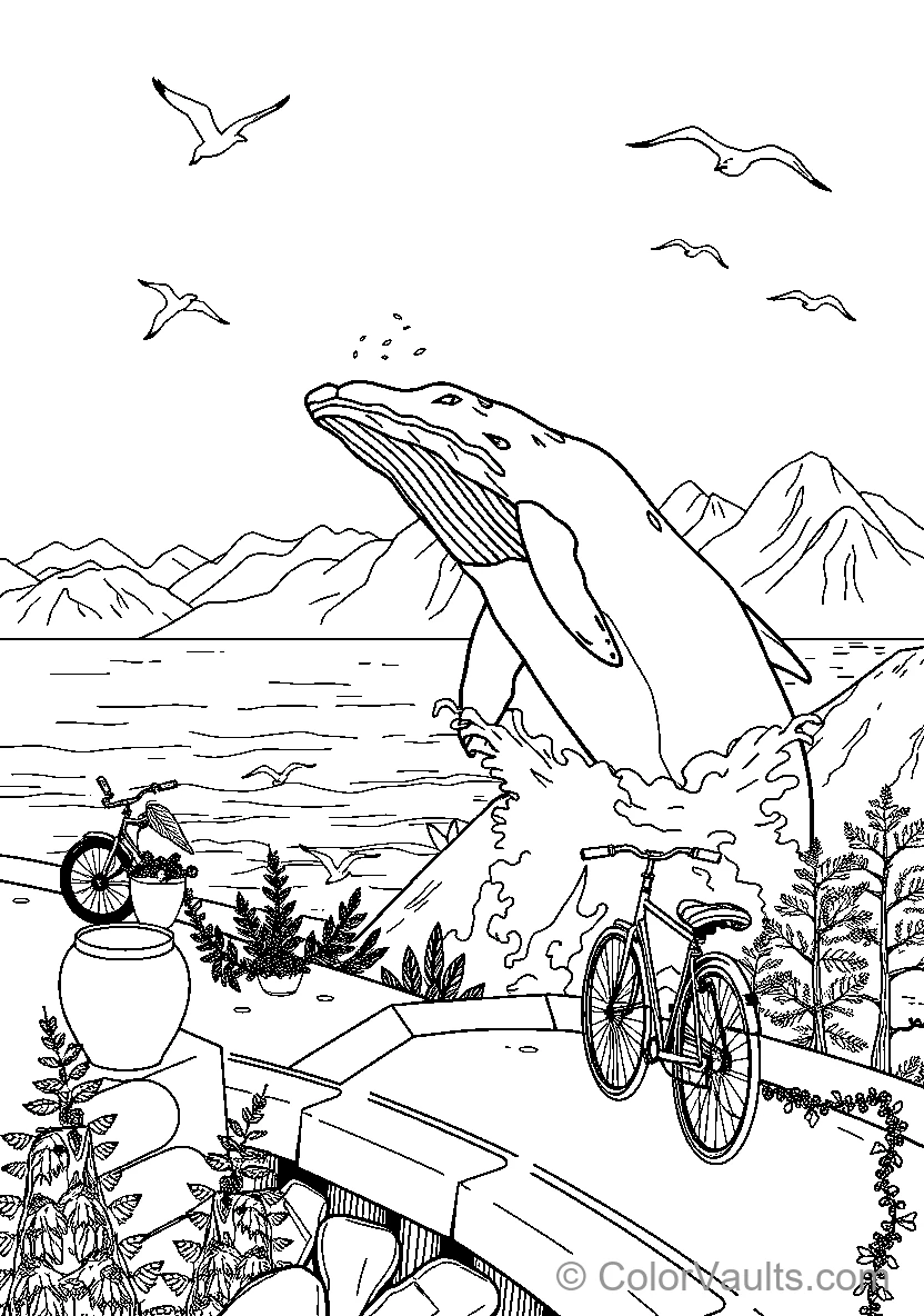Humpback Whale Leap