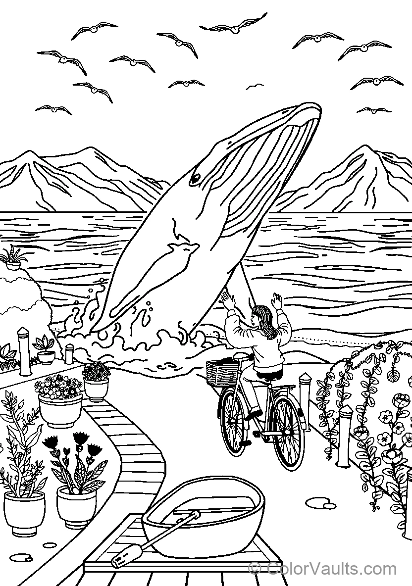 Whale Leap Surprise