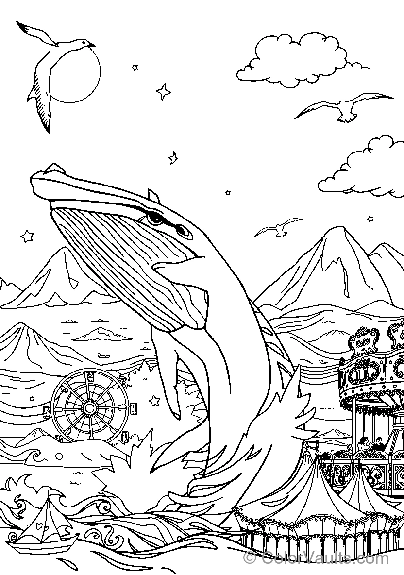 Whale At Carnival (Scene 3)