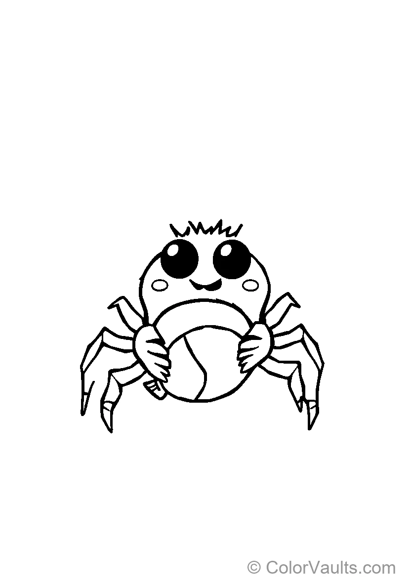 Crab with Ball