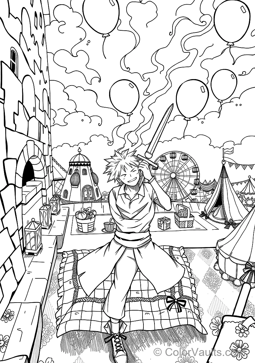 Roronoa Zoro in King of Hell Three-sword Style