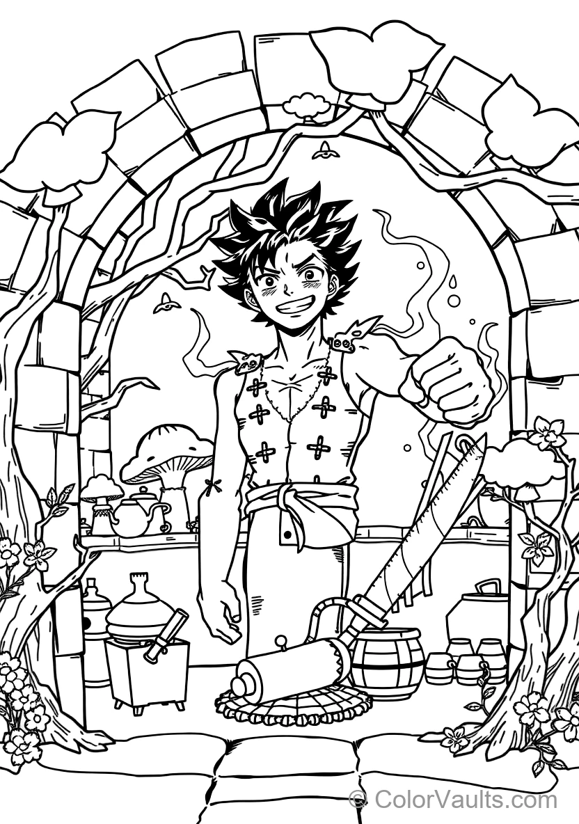 Roronoa Zoro in King of Hell Three-sword Style (Scene 5)