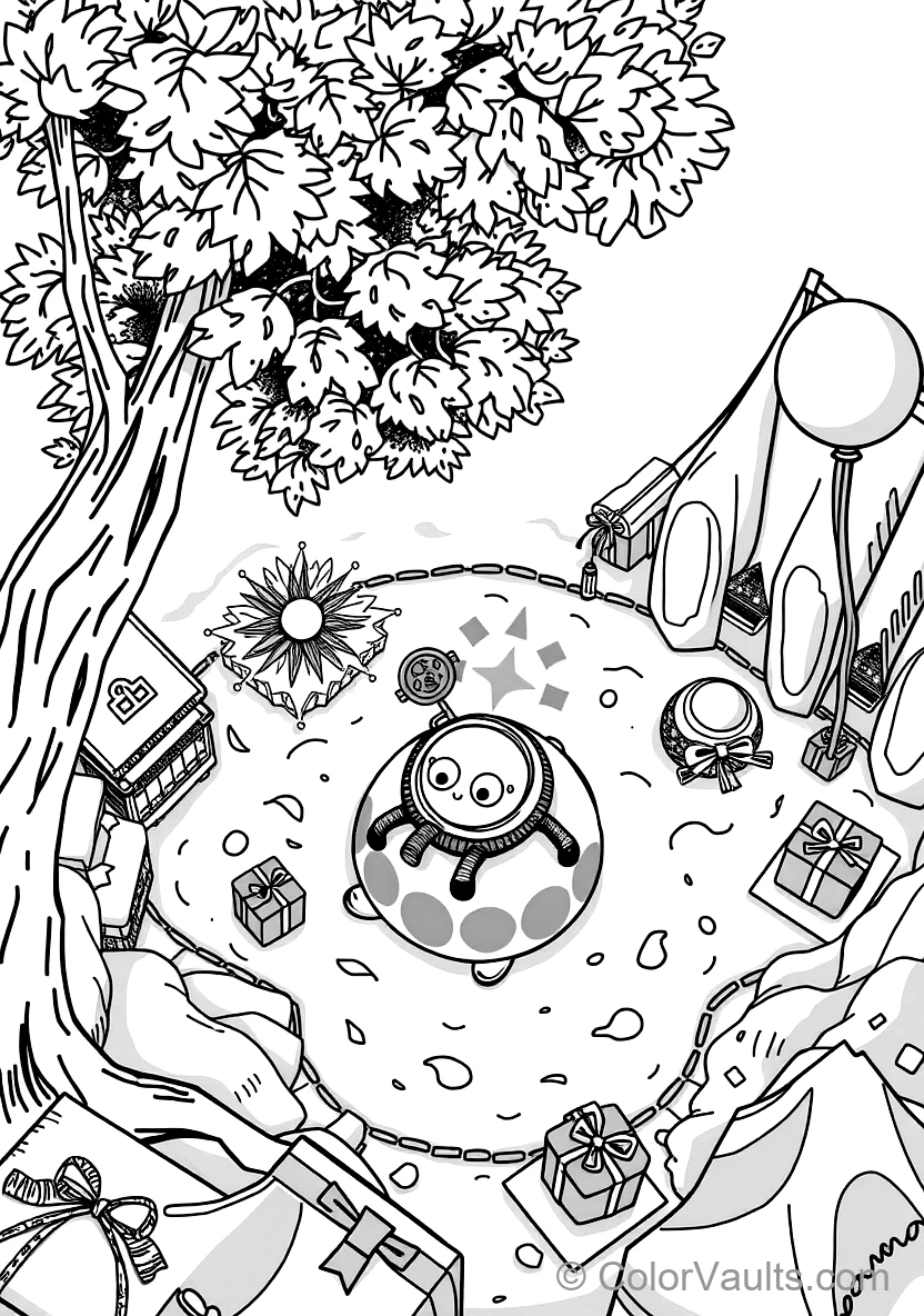 Trafalgar Law Activating His Glowing K-room on Giant (Scene 4)