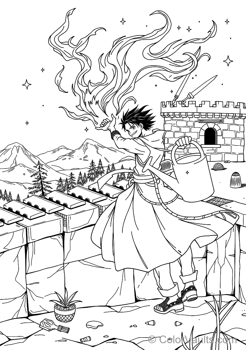 Roronoa Zoro in King of Hell Three-sword Style (Scene 7)