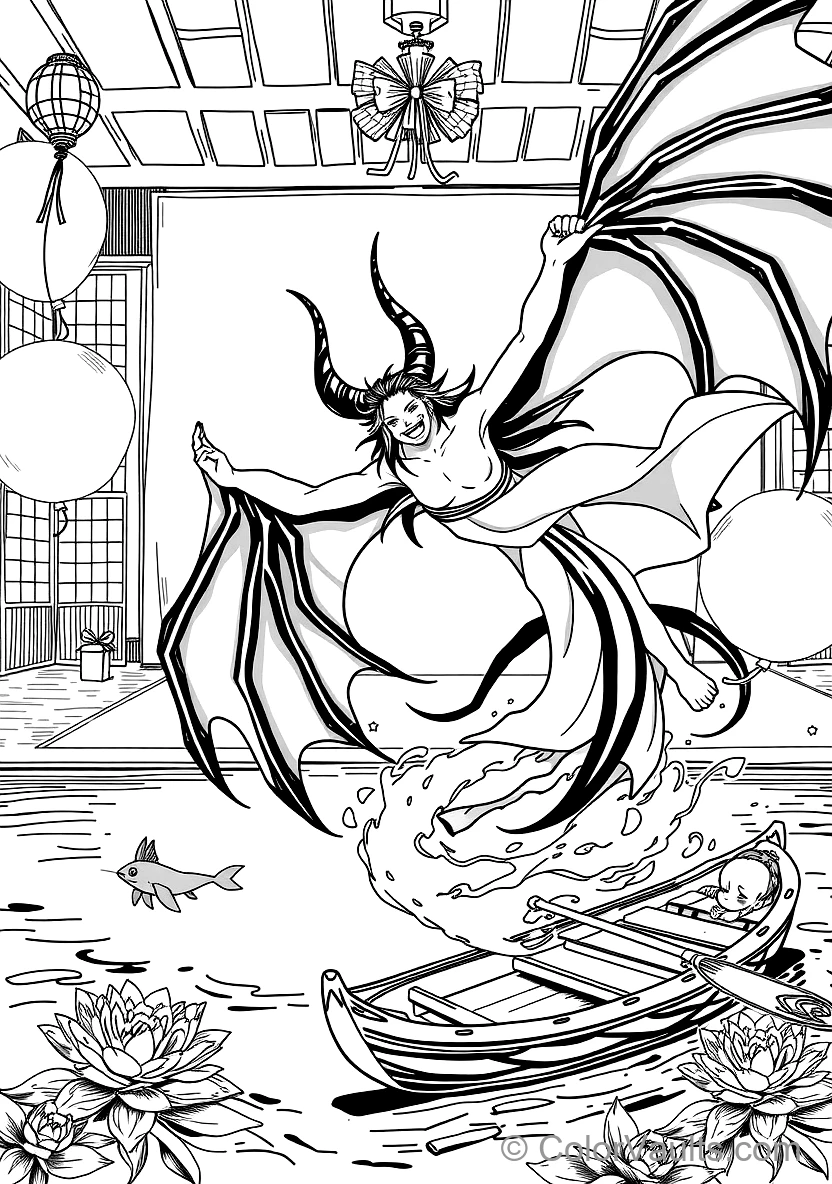 Nico Robin in Demon Fleur Form with Giant Black (Scene 10)