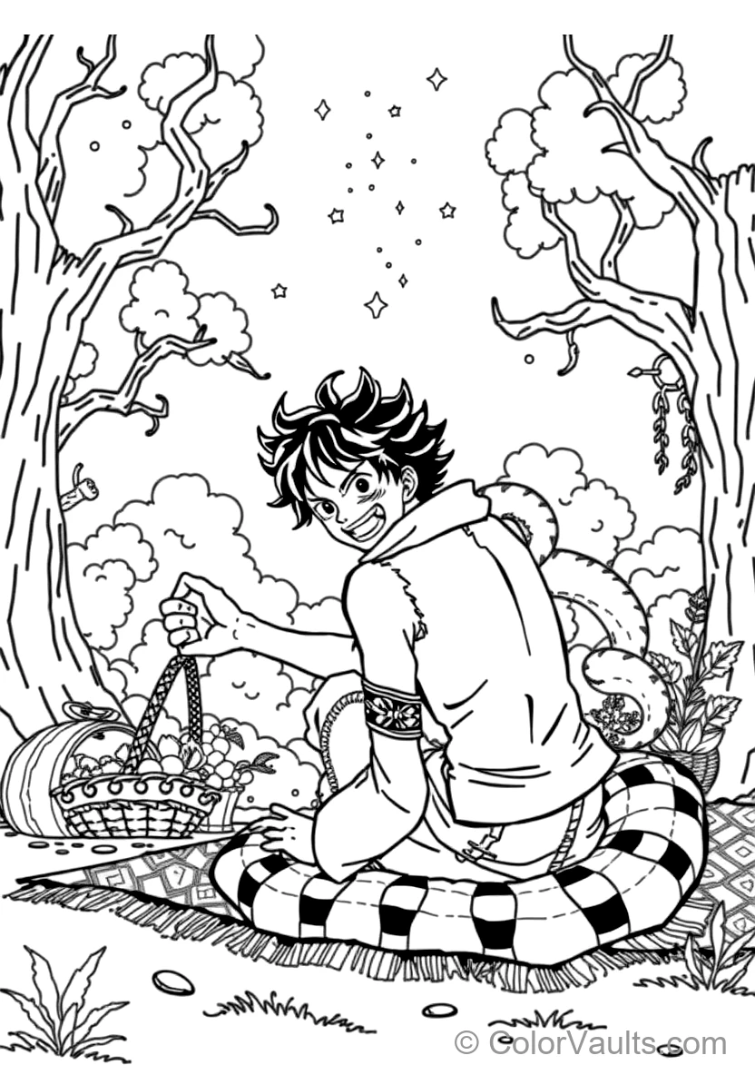 Monkey D. Luffy in Gear 4 Snakeman Form with Steam (Scene 7)